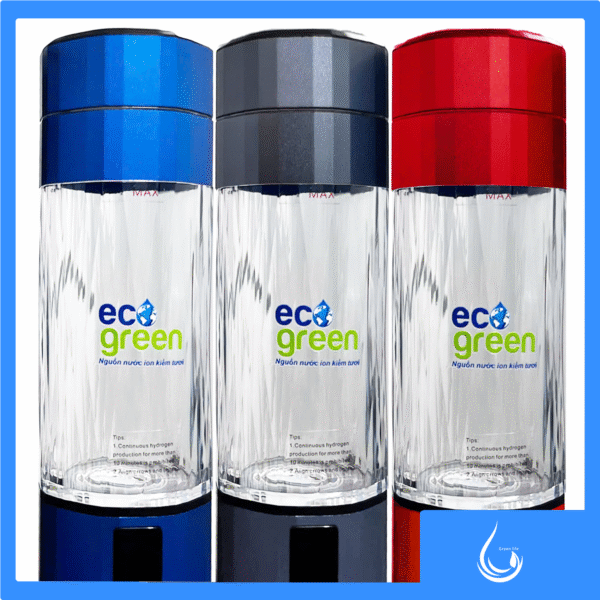 Bình tạo nước di động giàu hydrogen Eco Green - Hình ảnh 7